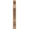 Ekena Millwork 5 1/2-in W x 42-in D x 42-in H Balboa Slat Rough Cedar Woodgrain TimberThane Outlooker, Primed Tan OUTUR055X42X42BOA24RCPR - alternate 3